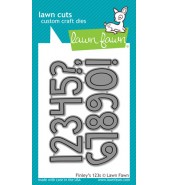 Lawn Fawn FINLEY'S 123s die set 